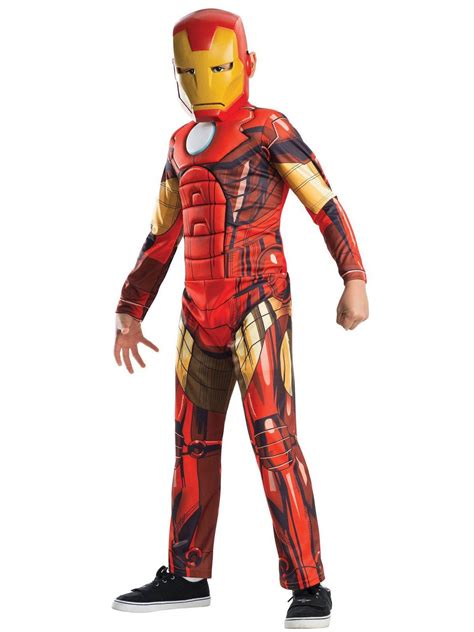 Avengers Assemble Deluxe Iron Man Child Costume