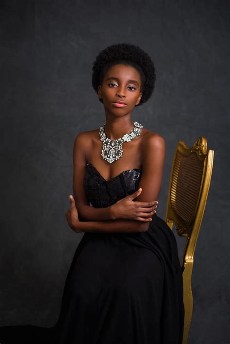 Seattle African American Commercial Fashion Model Portfolio Headshot