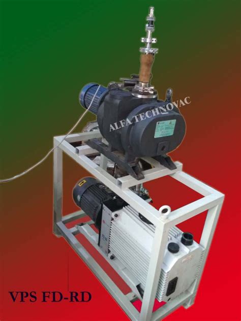 Aluminium Direct Drive Rotary Vane Pumps Vacuum Pumping System For