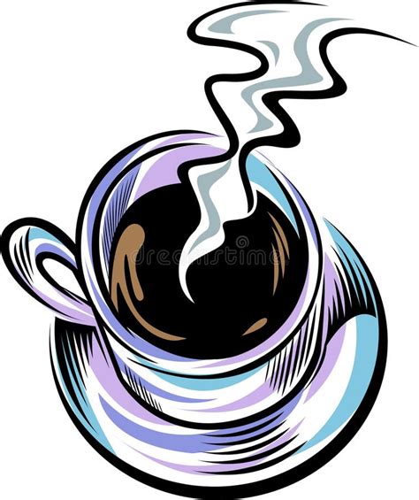 Coffee Smoke Stock Illustrations 7453 Coffee Smoke Stock