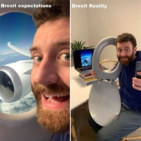 Brexit Expectations Vs Brexit Reality Rmemes