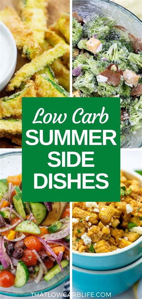 Low Carb Summer Side Dishes