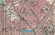 Map of Hampstead, London