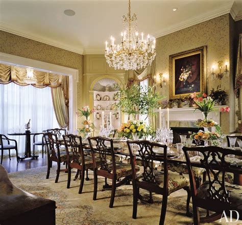 The georgian terrace is atlanta's favorite place to entertain. The dining room of Roy and Mary Cullen's late-Georgian ...