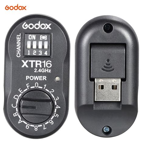 godox new 2 4g wireless x system xtr 16 flash receiver for x1c x1n xt 16 transmitter trigger