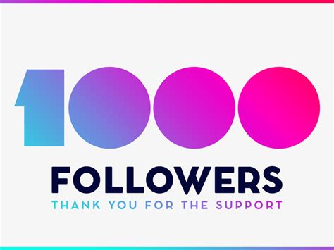 1000 Facebook Followers By Prit Cee For Mintygrey On Dribbble