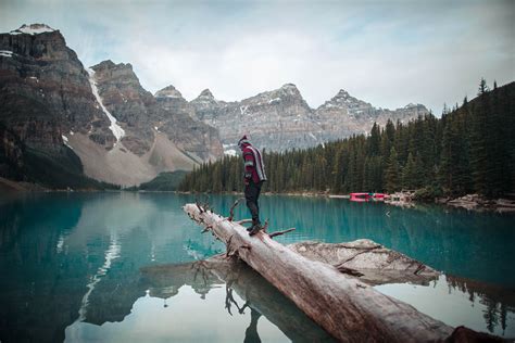 Alberta Canada Valley Of Five Lakes Lake Mountains Reflection Hd