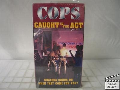 COPS Caught In The Act VHS Brand New 610078100436 EBay