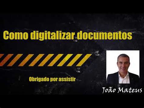 Como Digitalizar Documentos Youtube