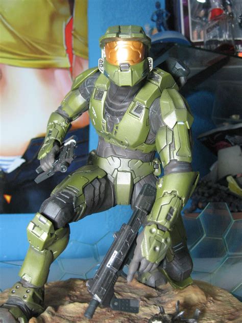 Halo 3 Master Chief Field Of Battle Artfx Statue Syctv