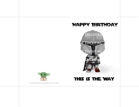 The Best Star Wars Printable Birthday Cards Free Printbirthdaycards