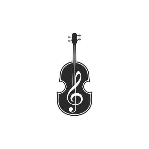 Set Of Violin Logo Instrumental Icon Illustration 19951914 Vector Art