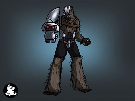 Artstation Star Wars Wookie Bounty Hunter Concept