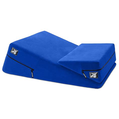 Liberator Wedgeramp Combo Intimate Positioning Pillows Blue