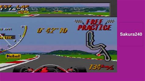 My First Racing Game Ever Super Monaco Gp On Sega Mega Drivegenesis