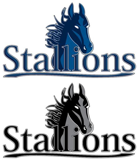 Stallions Logo Layout By B A88 On Deviantart