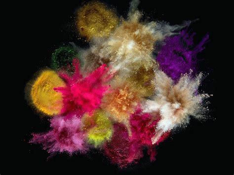 Colorful Powder Blasting Windows 10 Hd Wallpaper 1024x768