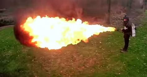 This Flamethrower Shoots Napalm And Is Yours For 1600 Huffpost