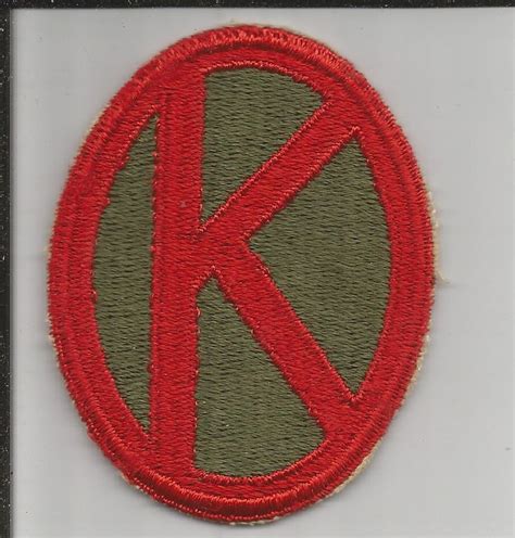 Pre Ww 2 Us Army 95th Infantry Division Patch Inv G908