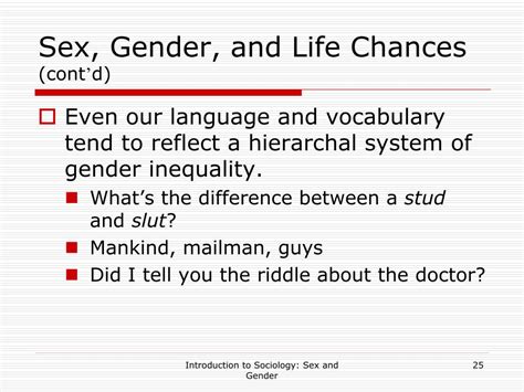Ppt Lesson 10 Sex And Gender Powerpoint Presentation Free Download