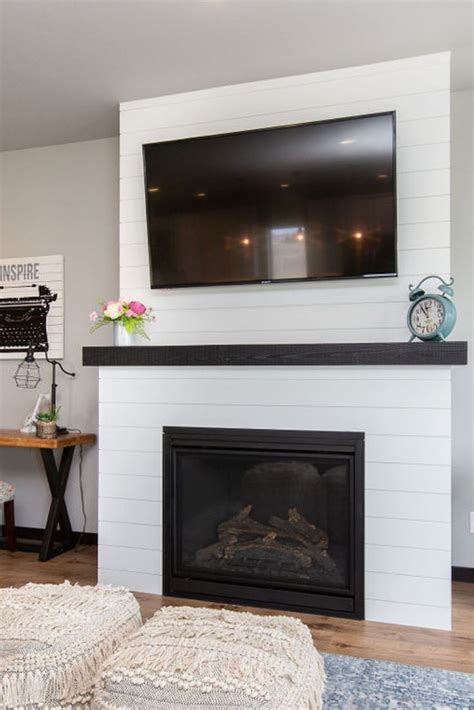 How To Mount A Fireplace Mantel On Brick Fireplace Guide By Linda