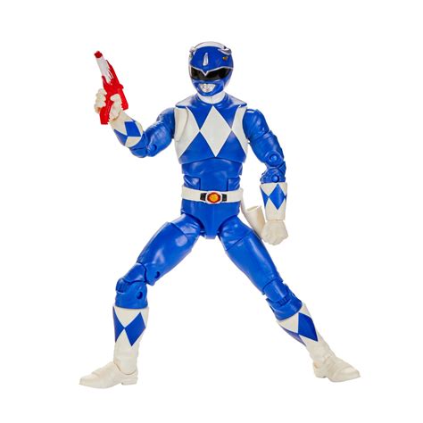 Hasbro Mighty Morphin Power Rangers Blue Ranger Lightning Collection 6