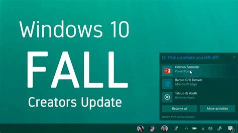 5 лучших функций Windows 10 Fall Creators Update Msreview