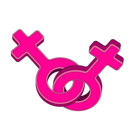 premium vector vector illustration of gender symbols female symbols combination