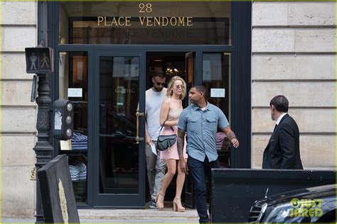 Jennifer Lawrence Cooke Maroney Hold Hands In Paris Photo 4126225
