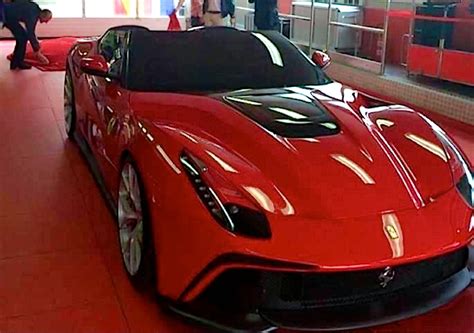 One Off Ferrari F12 Trs Unveiled In Leaked Photos Gtspirit