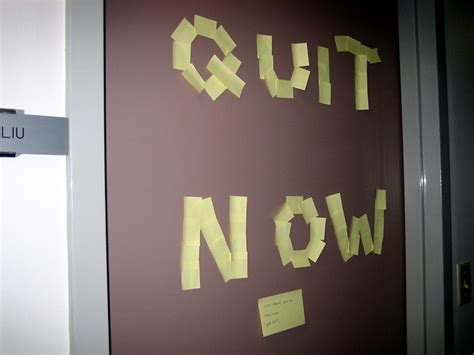 Quit Now | Flickr - Photo Sharing!