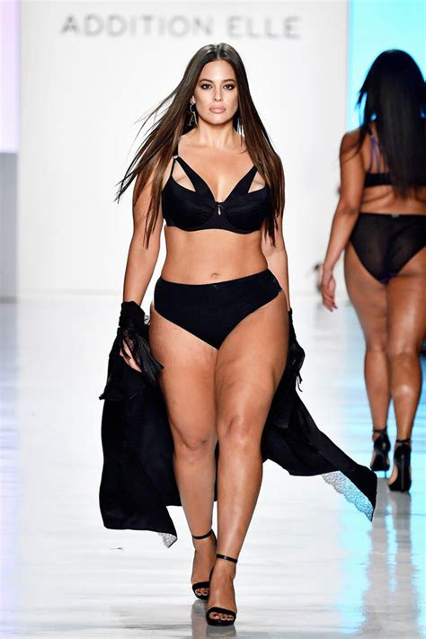 ashley graham exposes camel toe as she parades eye popping curves at nyfw celebrity news