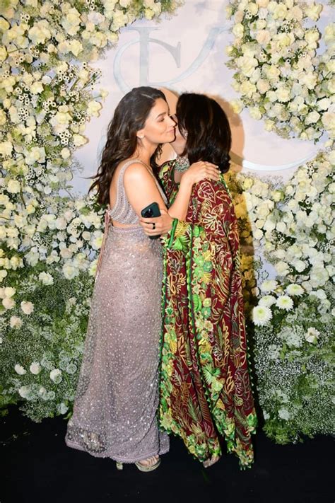 At Kiara Advani Sidharth Malhotras Reception Alia Bhatt And Mother In Law Neetu Kapoor Were