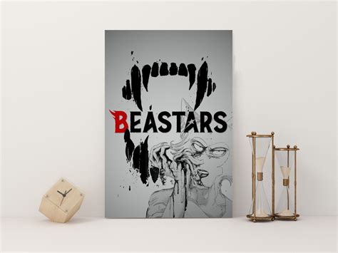 Beastars Poster Tv Series Anime Poster Canvas Poster Etsy