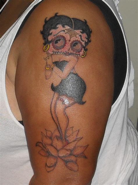 Dayofthedead Betty Boop Tattoo By Krackgfx On Deviantart