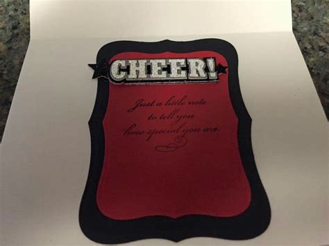 Inside Of Thank You Card For Cheerleader Coach Cheerleading Coaching