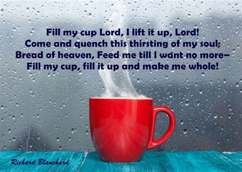 Bible Verse Fill My Cup