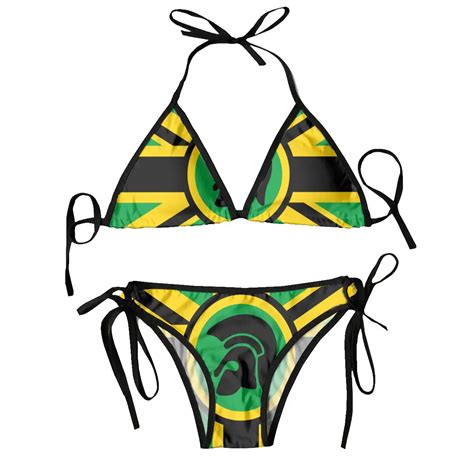 sexy bikini 2023 flag jamaica in uk style swimsuit women swimwear bikini set bathing suit beach