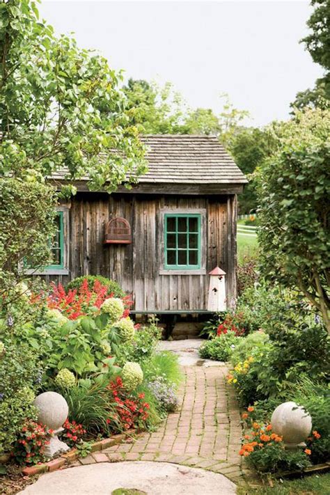 16 Pretty Garden Shed Ideas To Consider Sharonsable