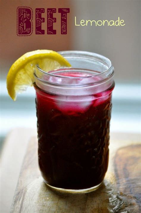 Beet Lemonade From Once Upon A Recipe It Also Includes Gin I Might