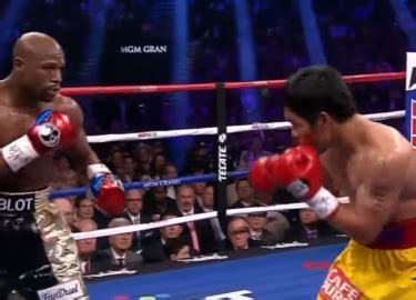Pacquiao, presented by top rank. Manny Pacquiao daagt Floyd Mayweather uit: 'Let's do a ...