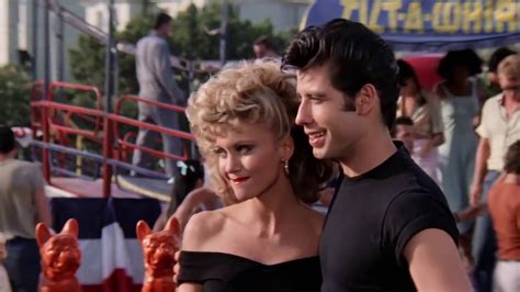 Grease Ending Songs Hd You Re The One That I Want We Go Together Grease Lyrics Youtube