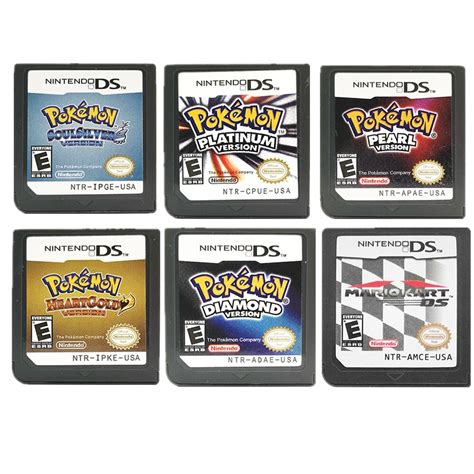 Toys And Hobbies Game Collection Cards Pokemon Series Ds Game Cartridge