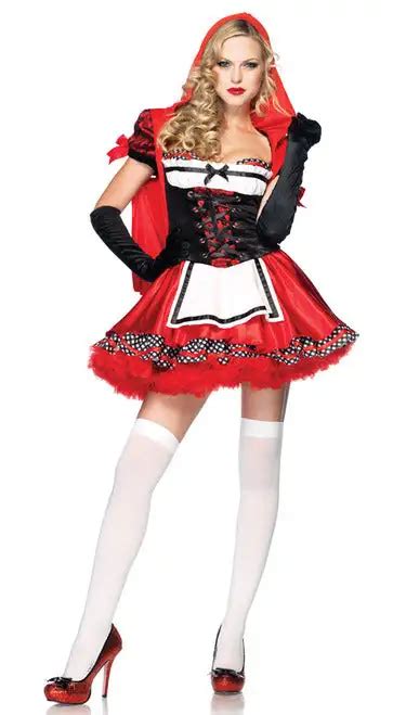 buy leg avenue sexy divine miss red riding costume for adults perfect as presents