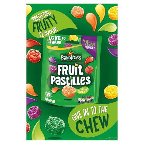 Rowntrees Fruit Pastilles Sweets Sharing Bag 143g Zoom