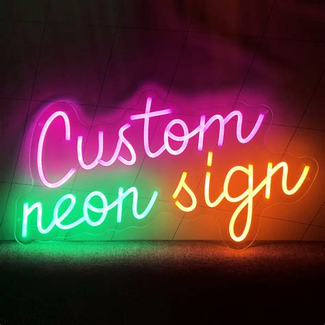 Initials Neon Sign Custom Neon Sign Wedding Neon Sign Custom Led
