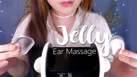 Asmr Jelly Ear Massage 😍 젤리귀마사지 Ear Massage Massage Asmr