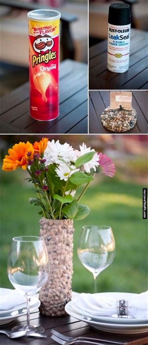 Pringles Vase Creative Ways To Repurpose Pringles Tube