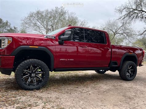 2022 Gmc Sierra 2500 Hd With 22x10 25 Hostile Alpha And 32550r22