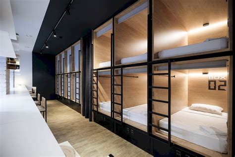 Inbox Capsule Hotel The Five Star Hostel With Modern Interior And